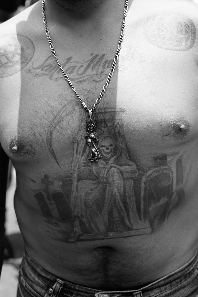 Chicano tattoo style