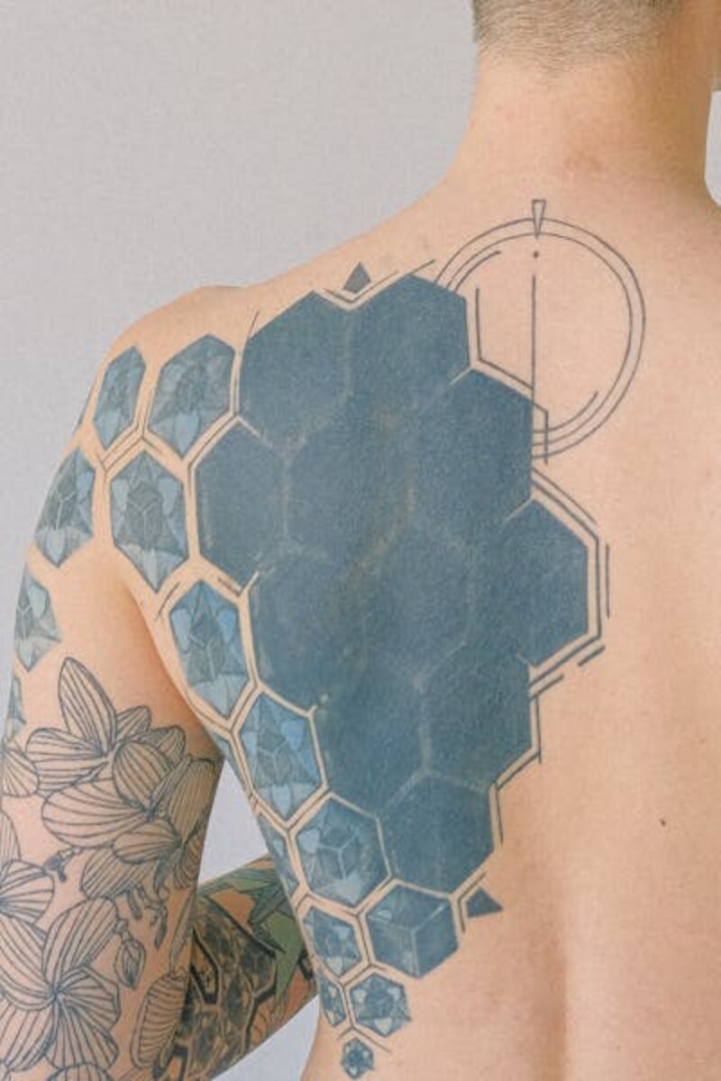 Geometric tattoo style